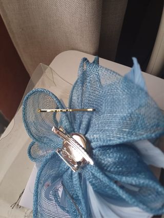 Vestido de madrina Sonia Peña celeste