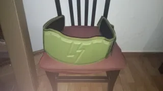 Cinturón de levantamiento de pesas verde