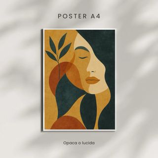 Poster Decorativo A4
