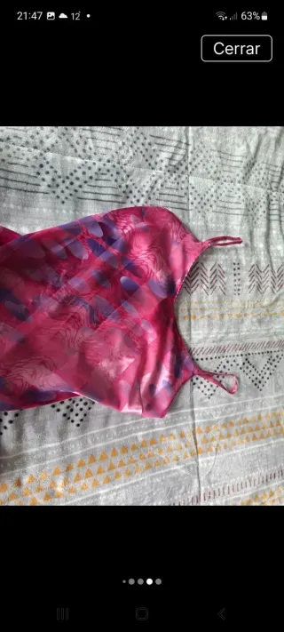 Vestido de verano con tirantes