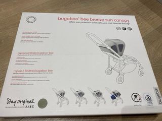 Capota Bugaboo Bee Ventilada color gris.
