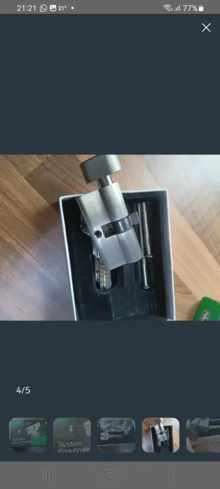 Cilindro Cerradura Nikeiy Knaufzylinder