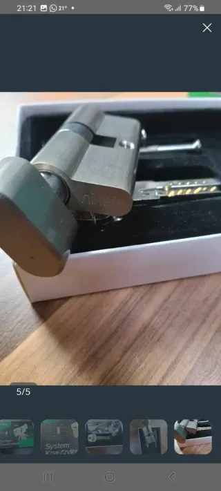 Cilindro Cerradura Nikeiy Knaufzylinder