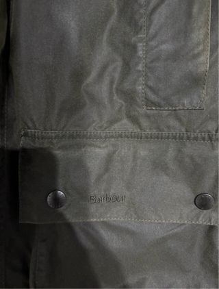 Barbour Beaufort Verde Oliva Talla 40