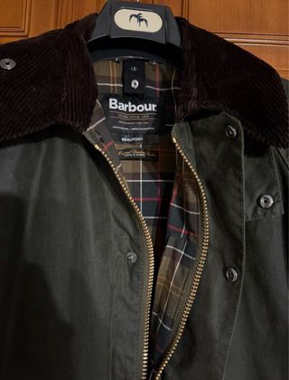 Barbour Beaufort Verde Oliva Talla 40