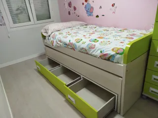Dormitorio infantil/juvenil completo