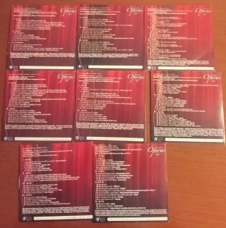 Colección de 25 CDs de Ópera Clásicas