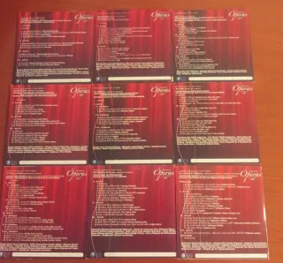 Colección de 25 CDs de Ópera Clásicas
