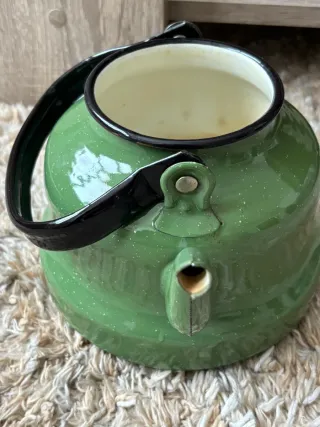 Tetera Antigua Esmaltada