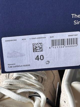 Zapatillas Tommy Jeans Beige Talla 40