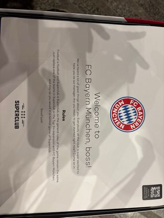 Superclub Manager Kit FC Bayern München