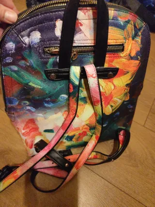 Mochila Desigual Multicolor Estampado Floral