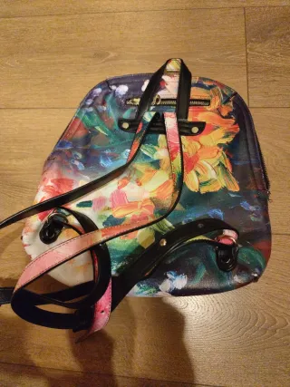 Mochila Desigual Multicolor Estampado Floral