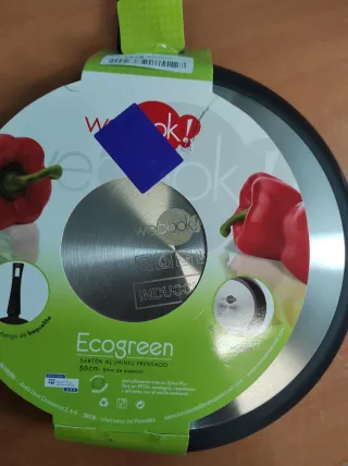 Sartén Wecook Ecogreen Aluminio 30cm Nueva
