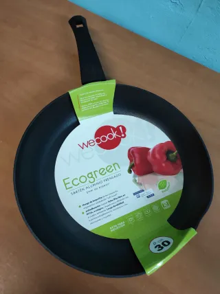 Sartén Wecook Ecogreen Aluminio 30cm Nueva