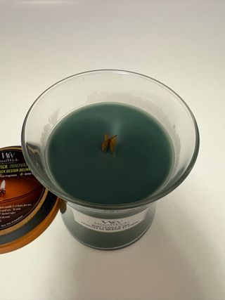 Candela WoodWick Mint Leaves & Oak
