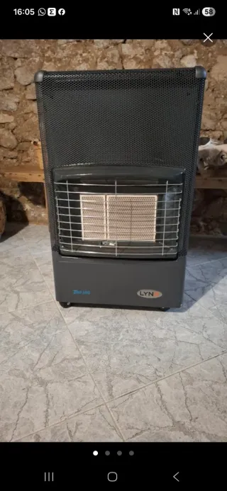 Estufa de gas casi nueva