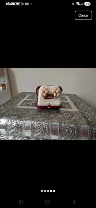 Collar y Pendientes Majorica Perlas  Negociable