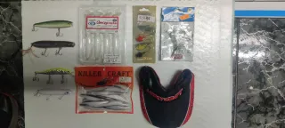Lote pesca: Señuelos y accesorios