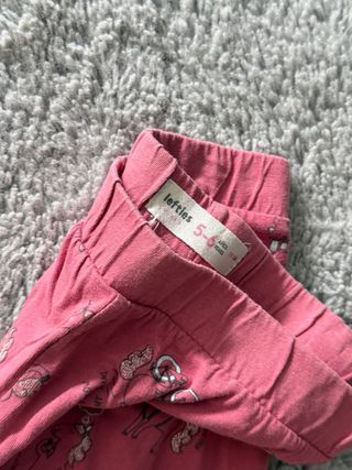 Conjunto 3 leggings 5/6 anos