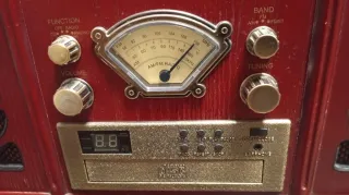Radio CD Tocadiscos Vinilo  estilo vintage