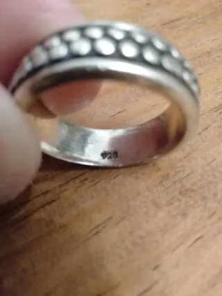 Anillo Spinner Plata 925