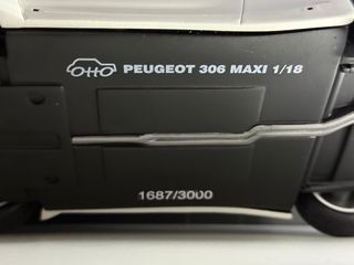 Peugeot 306 Kit Car Otto OT829 1/18 Cuerpo Blanco