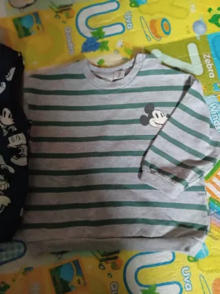 Smanicato e felpa Topolino bimbo