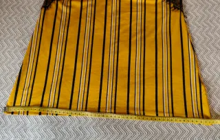 Camiseta Amisu rayas y encaje talla S