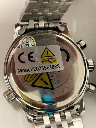 Poedagar Hombre Azul Plateado