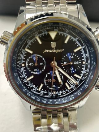 Poedagar Hombre Azul Plateado