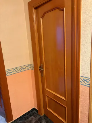 Conjunto de puertas de madera