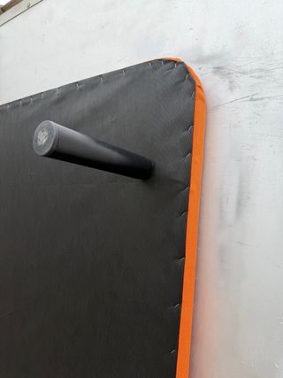 Base Tapizada Naranja 90x190cm