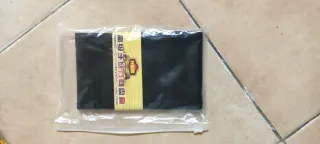 Funda de volante negra con kit de costura