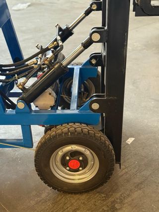 Carretilla elevadora ruedas grandes todoterreno