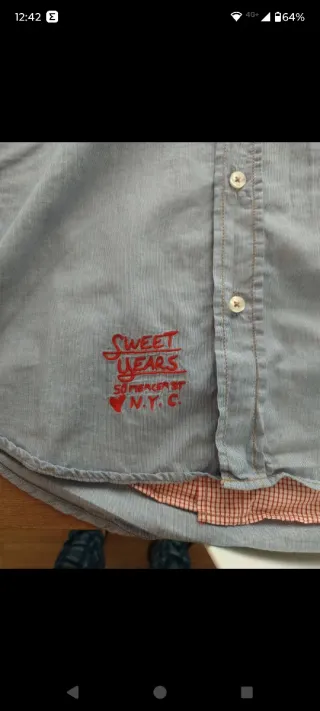 Camicia Sweet Years uomo