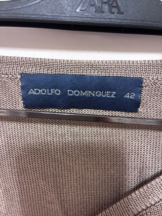 Camiseta Adolfo Domínguez Malla Dorada