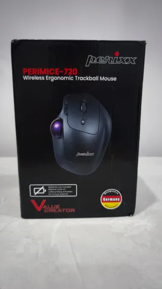 Ratón Trackball Ergonómico Perixx PERIMICE-720
