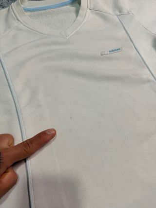 Jersey Adidas Vintage Mujer Blanco