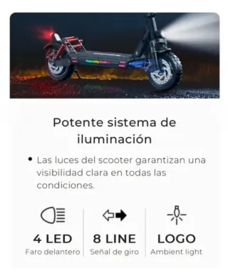 Patinete Eléctrico isinwheel GT1 Todoterreno NUEVO