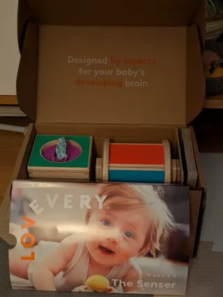 Kit Juego Lovevery El Sensor 0-3 Meses