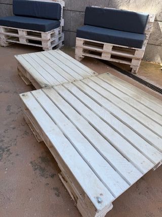 Muebles de palets para terraza