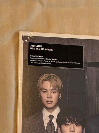 Vinilo BTS Arirang K-Pop (Precintado)
