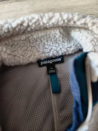 Pile Patagonia Beige/Blu