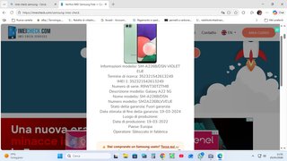 Samsung Galaxy A22 5G Viola