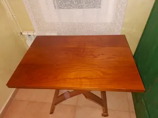 Mesa auxiliar madera extensible regulable