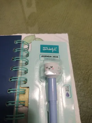 Agenda 2026 y Bolígrafo Bo-Bo