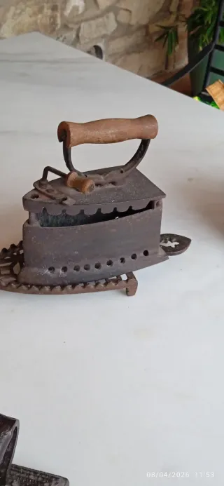 Planchas antiguas de hierro forjado