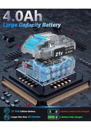 Tagliasiepi a Batteria LEIKOO Elettrico nuovo