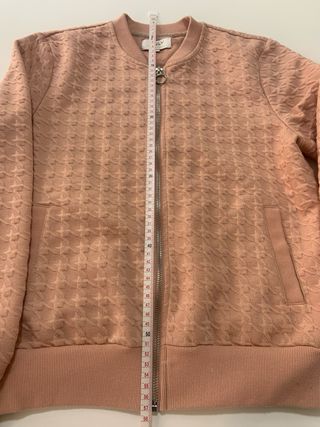 Chaqueta ONLY rosa texturizada - Talla XS